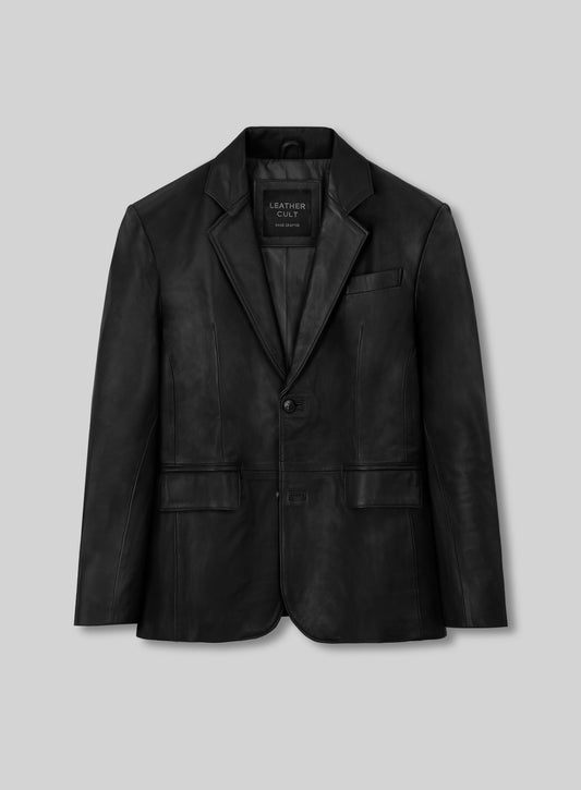 Leather Blazer