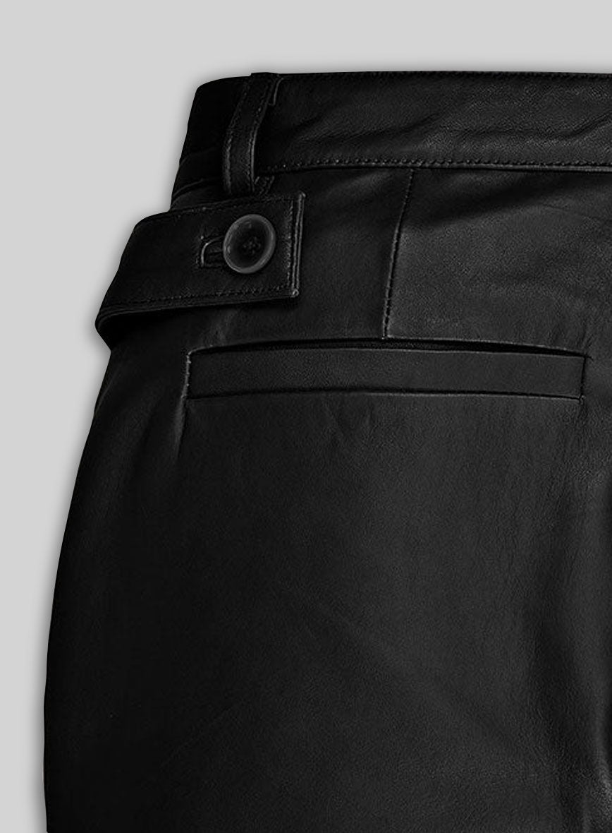 Leather Capri