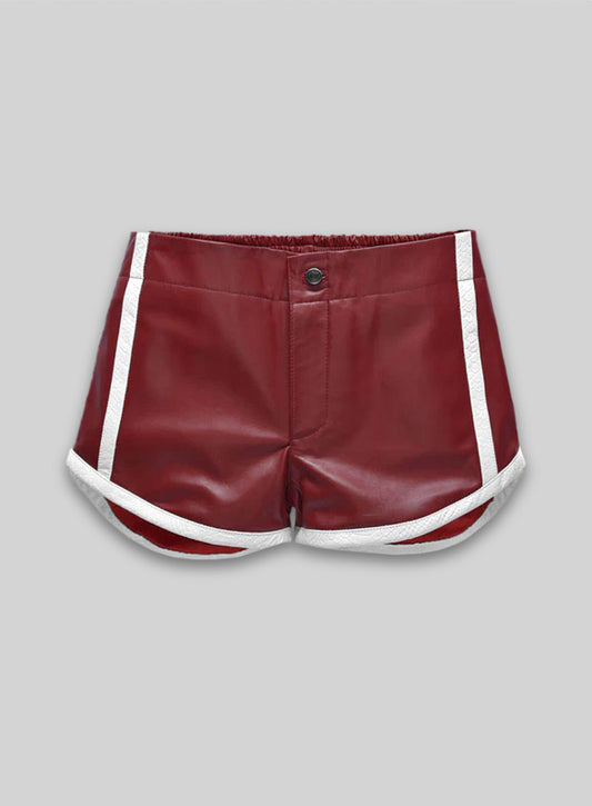 Leather Cargo Shorts Style # 373