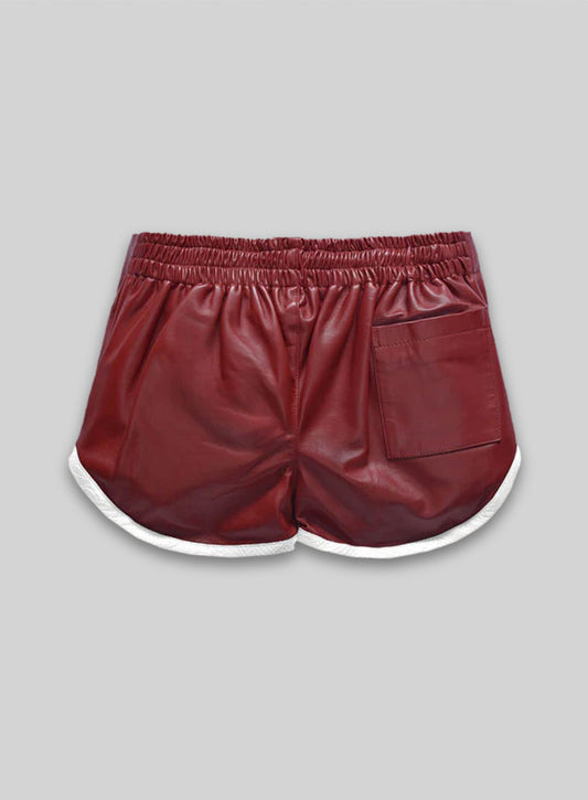 Leather Cargo Shorts Style # 373