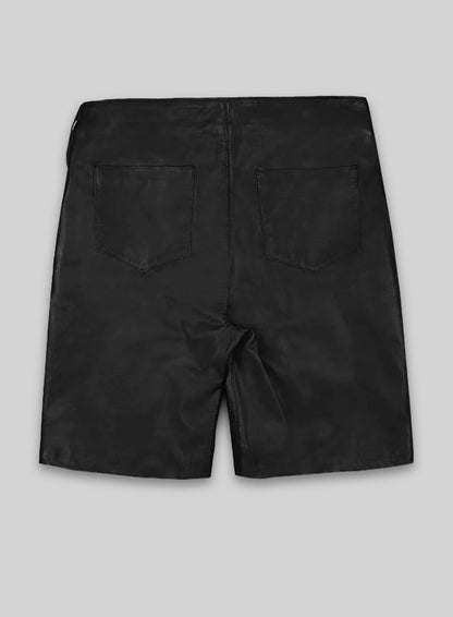 Leather Cargo Shorts Style # 377