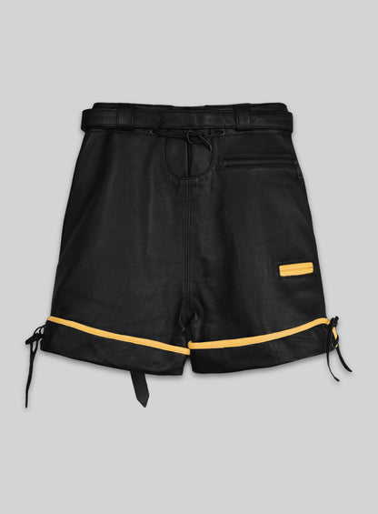 Leather Cargo Shorts Style # 364