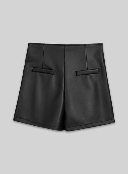 Leather Cargo Shorts Style # 379