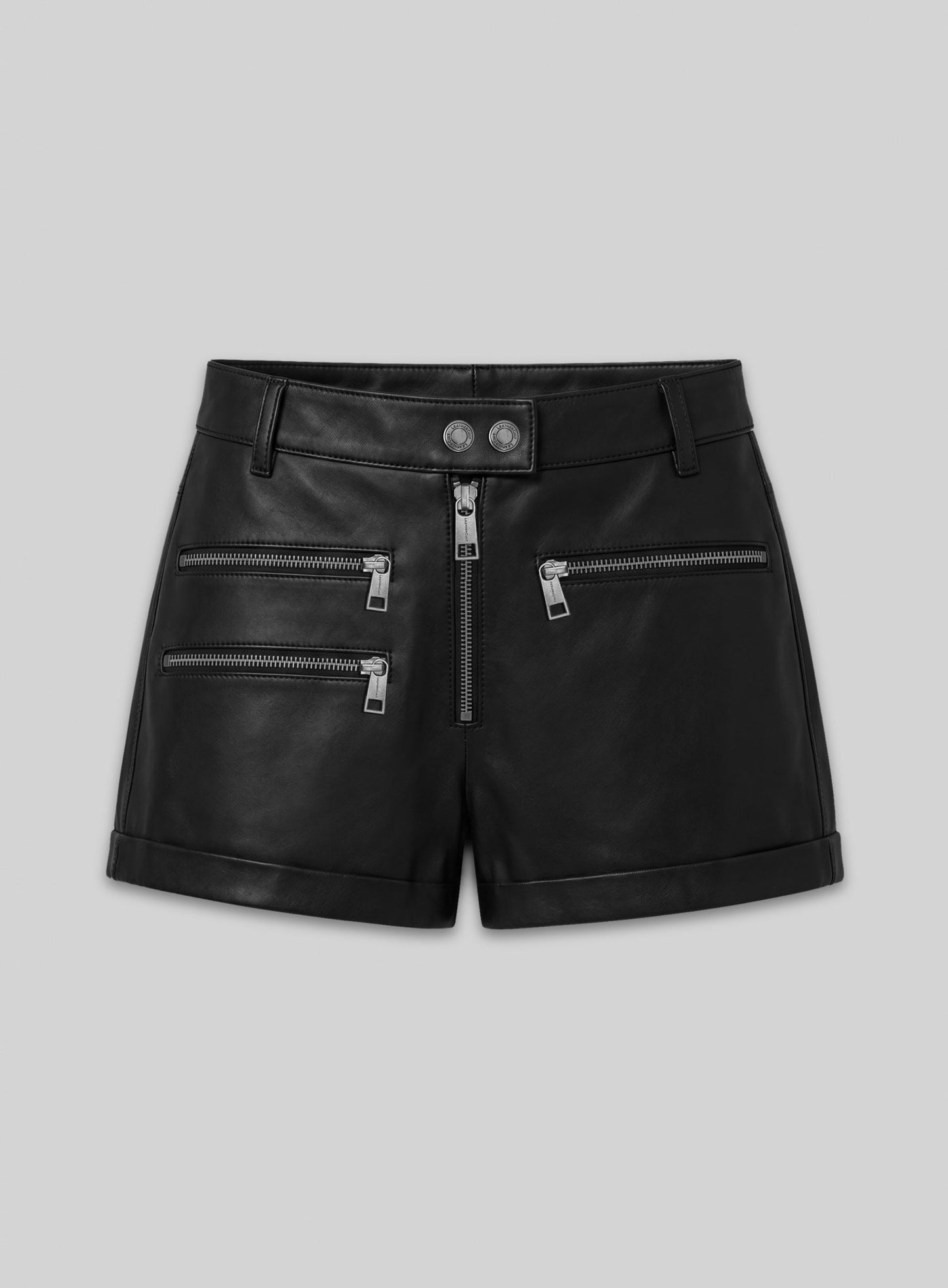 Leather Cargo Shorts Style # 385