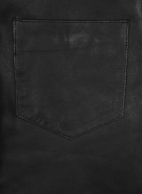 Leather Cargo Shorts Style # 377 - LeatherCult