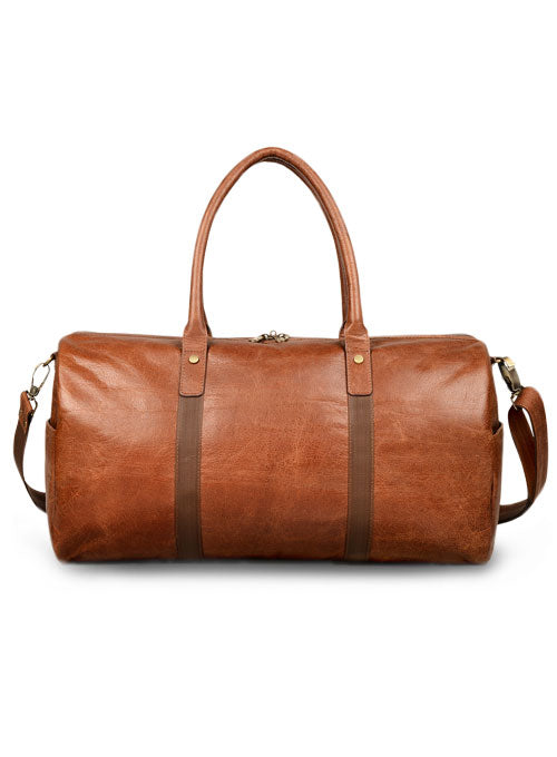 Leather Duffel Bag - LeatherCult