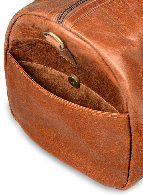 Leather Duffel Bag - LeatherCult