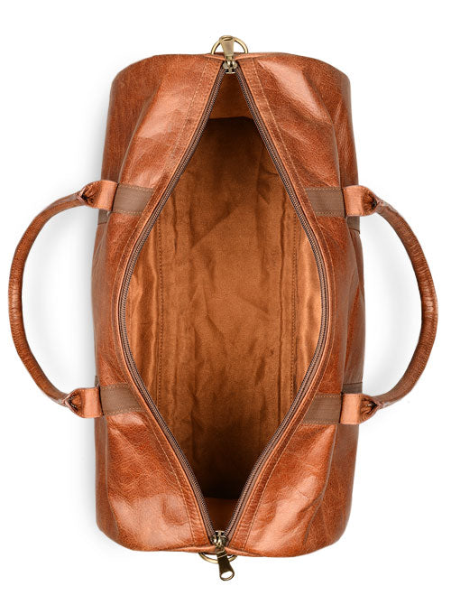 Leather Duffel Bag - LeatherCult