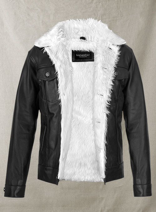 Leather Fur Western Style Jacket - LeatherCult