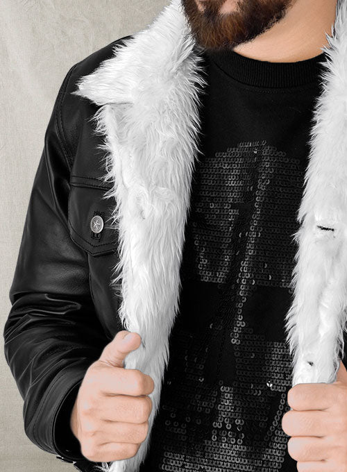 Leather Fur Western Style Jacket - LeatherCult