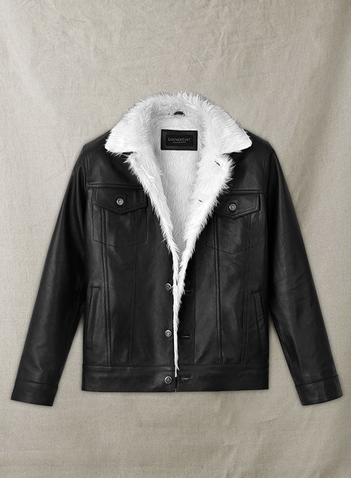 Leather Fur Western Style Jacket - LeatherCult