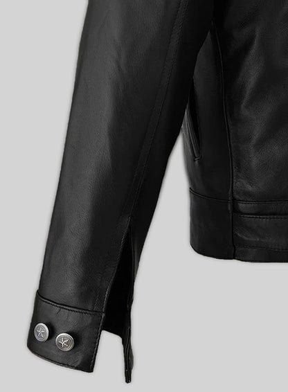 Leather Fur Western Style Jacket
