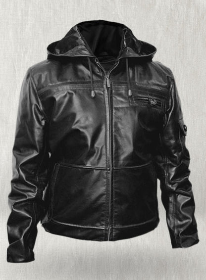 Leather Hood Jacket #704 - LeatherCult