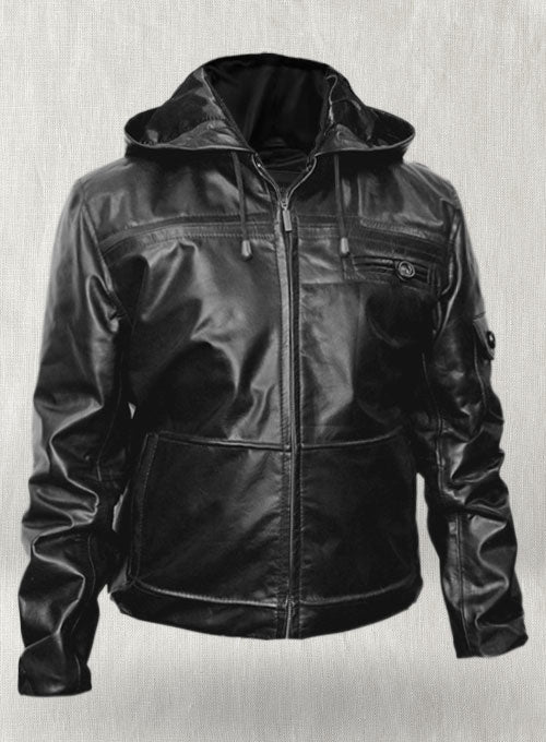 Leather Hood Jacket #704 - LeatherCult