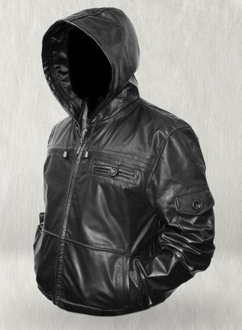 Leather Hood Jacket #704 - LeatherCult