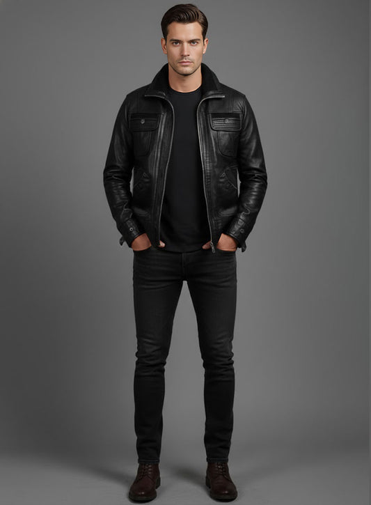 Leather Jacket #1014