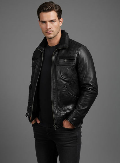 Leather Jacket #1014