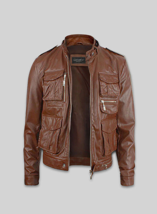 Leather Jacket #604