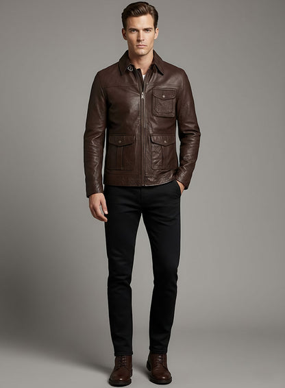 Leather Jacket - # 632