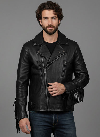 Leather Jacket #886