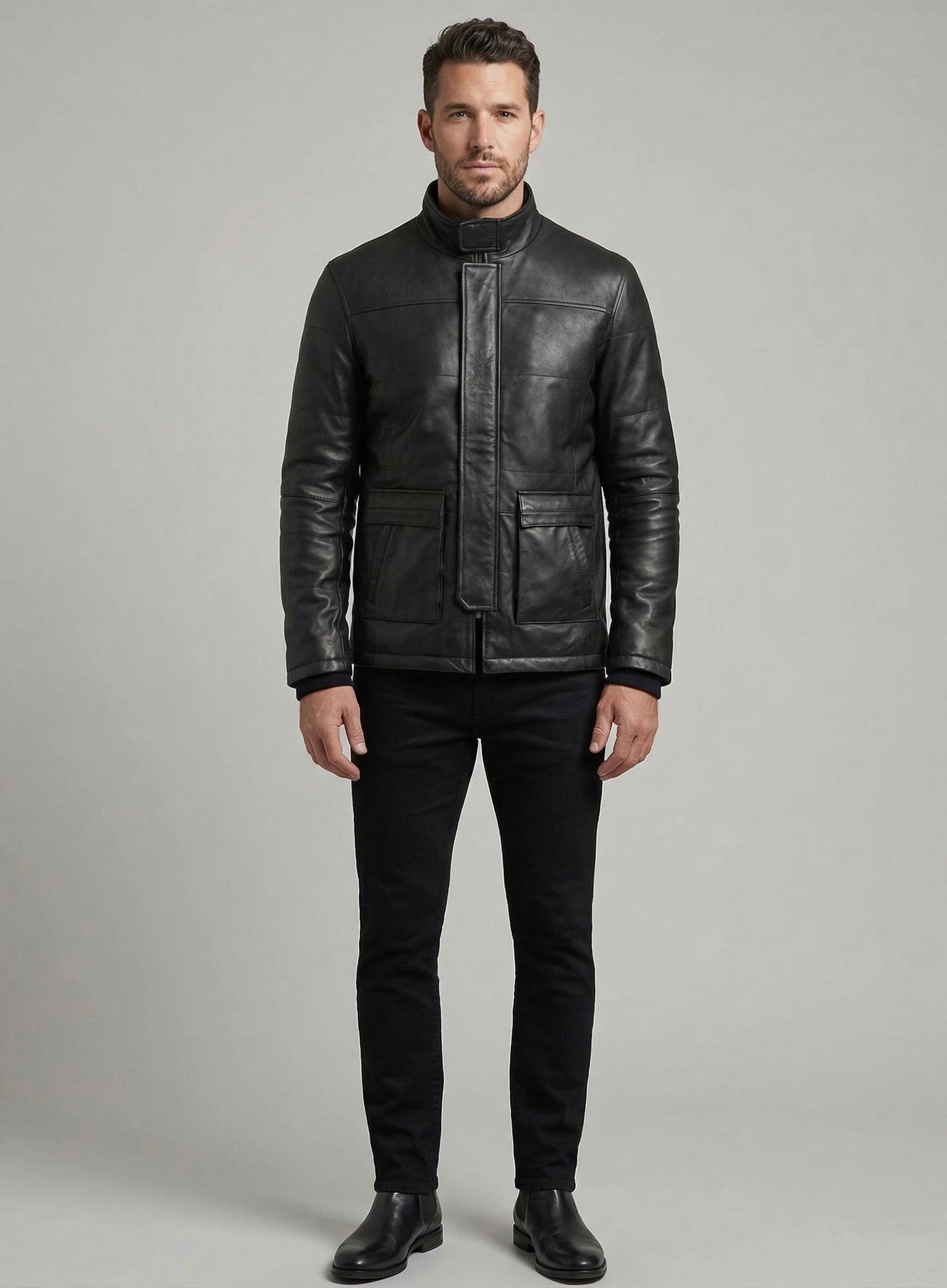 Leather Jacket # 1000
