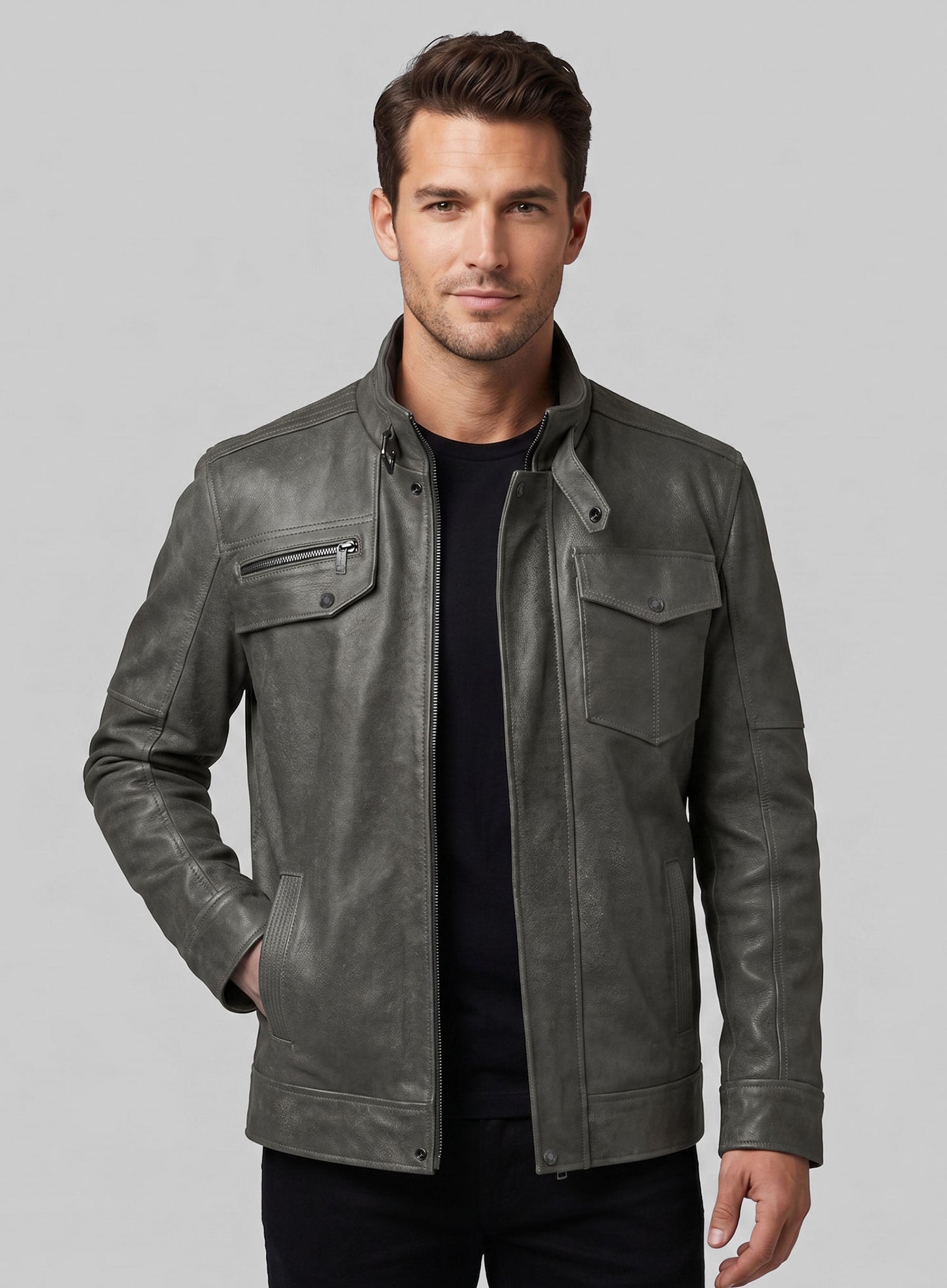 Leather Jacket #128