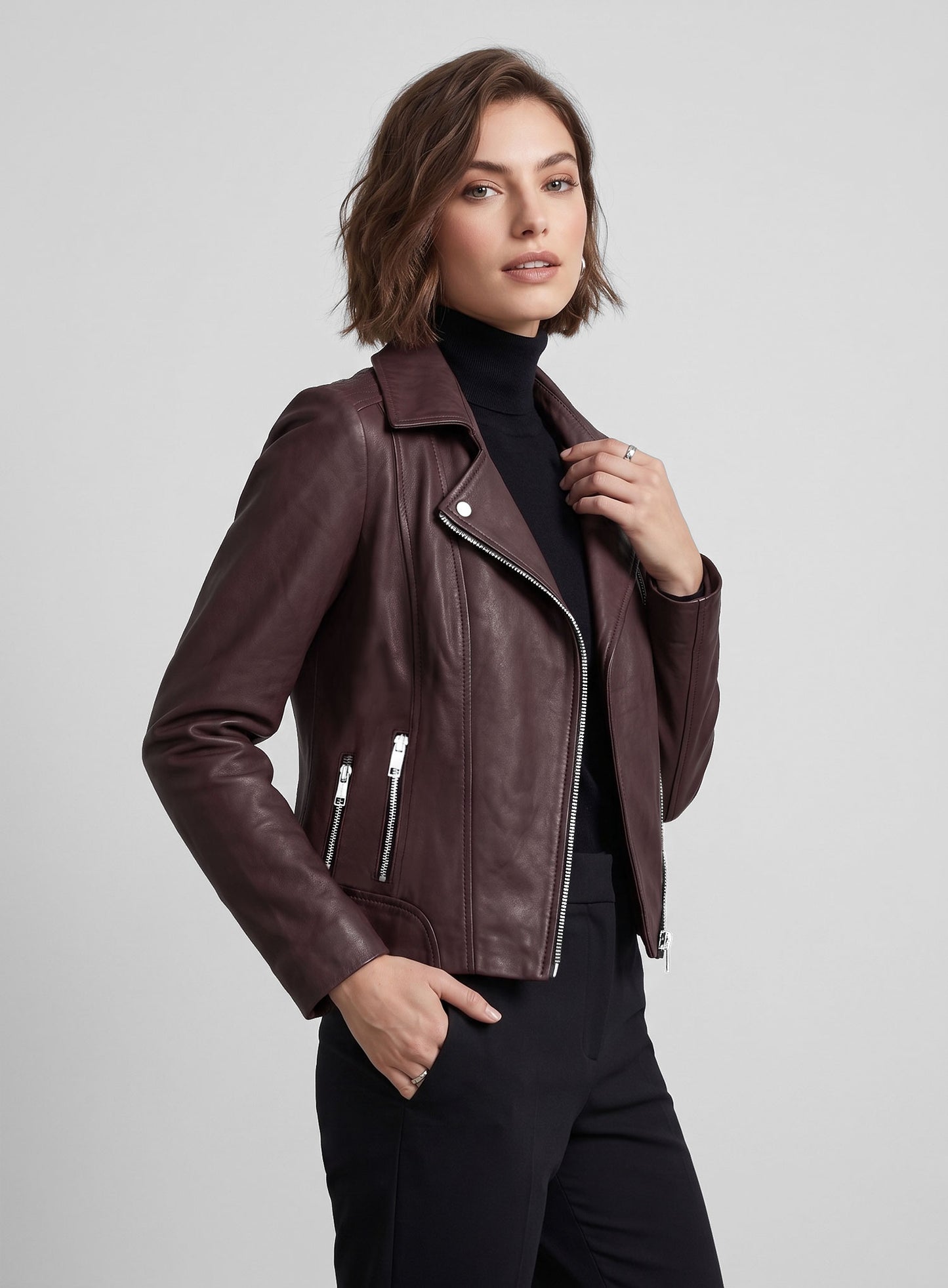 Leather Jacket # 213