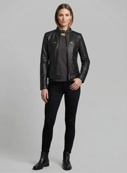 Leather Jacket # 217