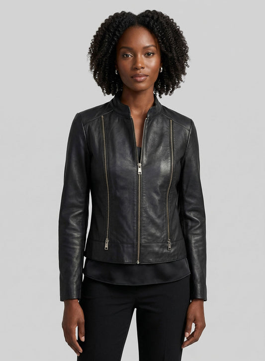Leather Jacket # 230