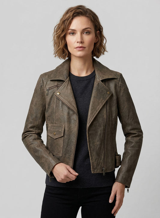 Leather Jacket # 263