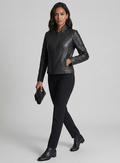 Leather Jacket # 265