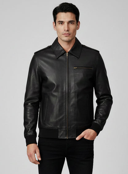 Leather Jacket # 639