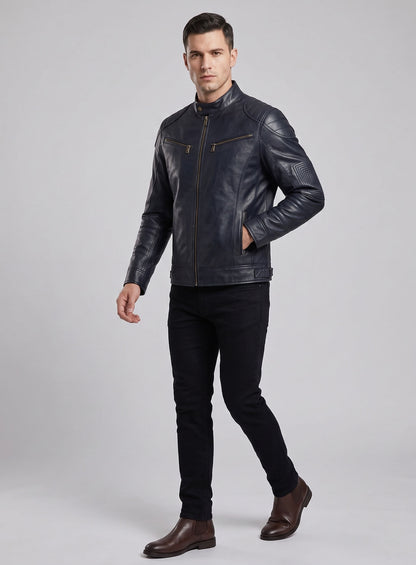 Leather Jacket # 655