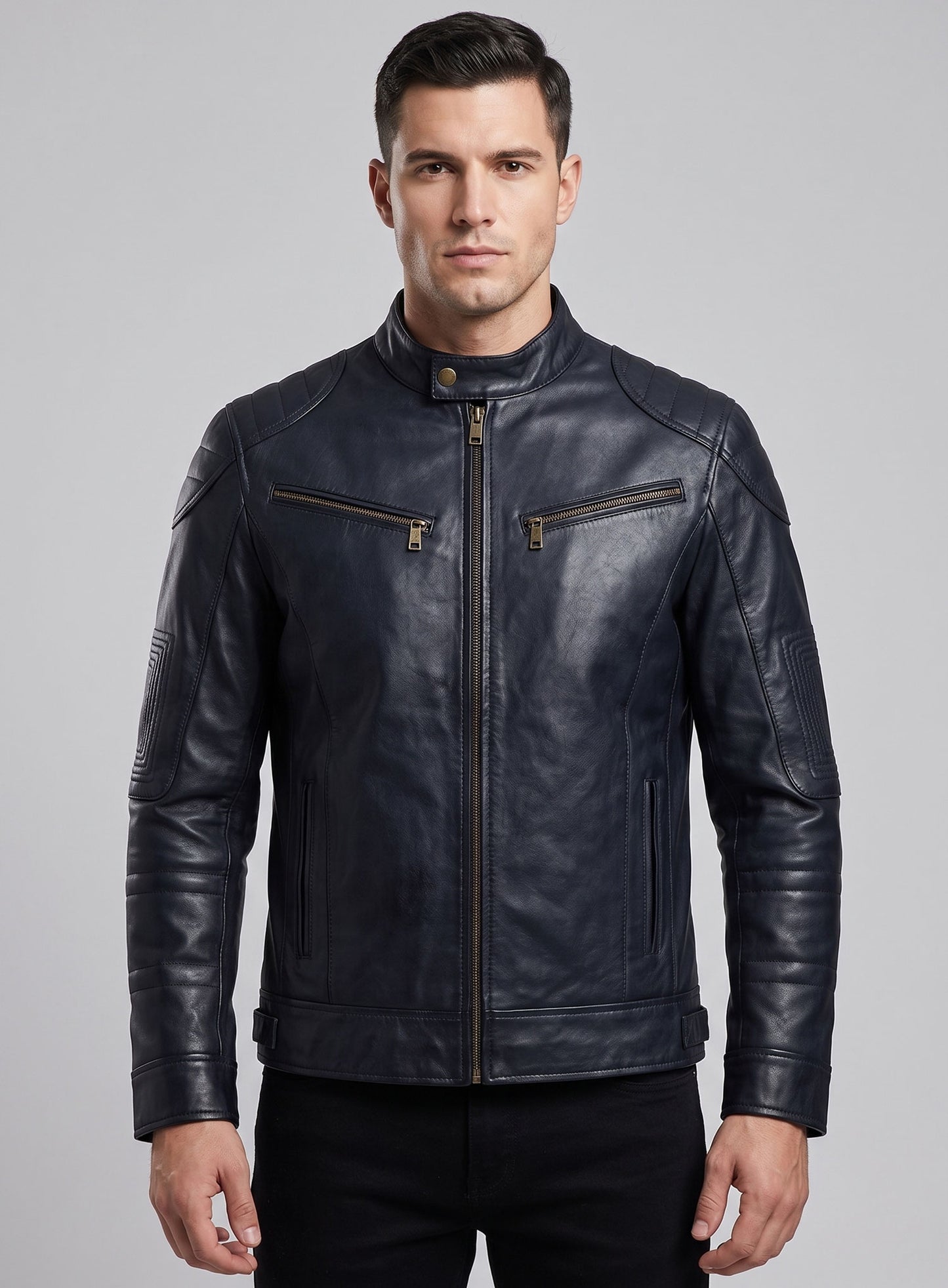 Leather Jacket # 655