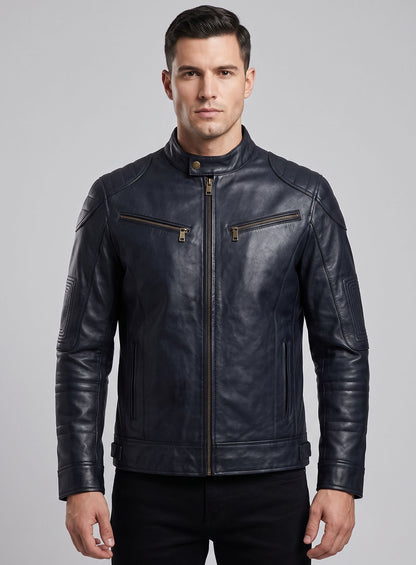 Leather Jacket # 655