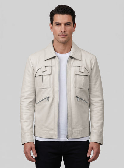 Leather Jacket #702