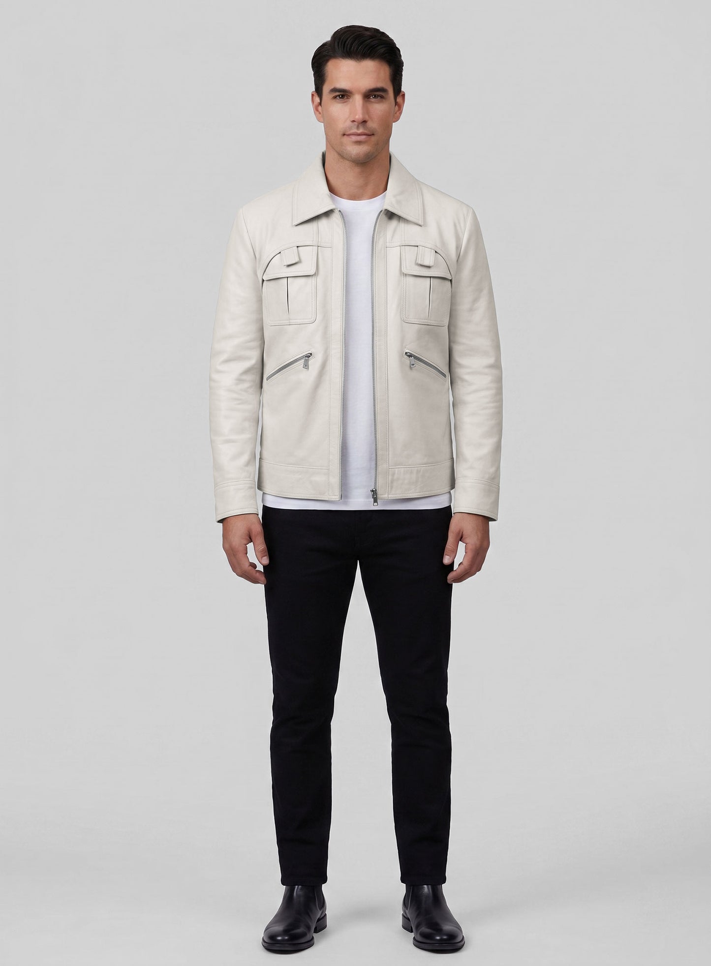 Leather Jacket #702