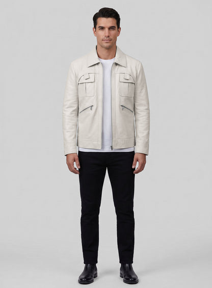 Leather Jacket #702