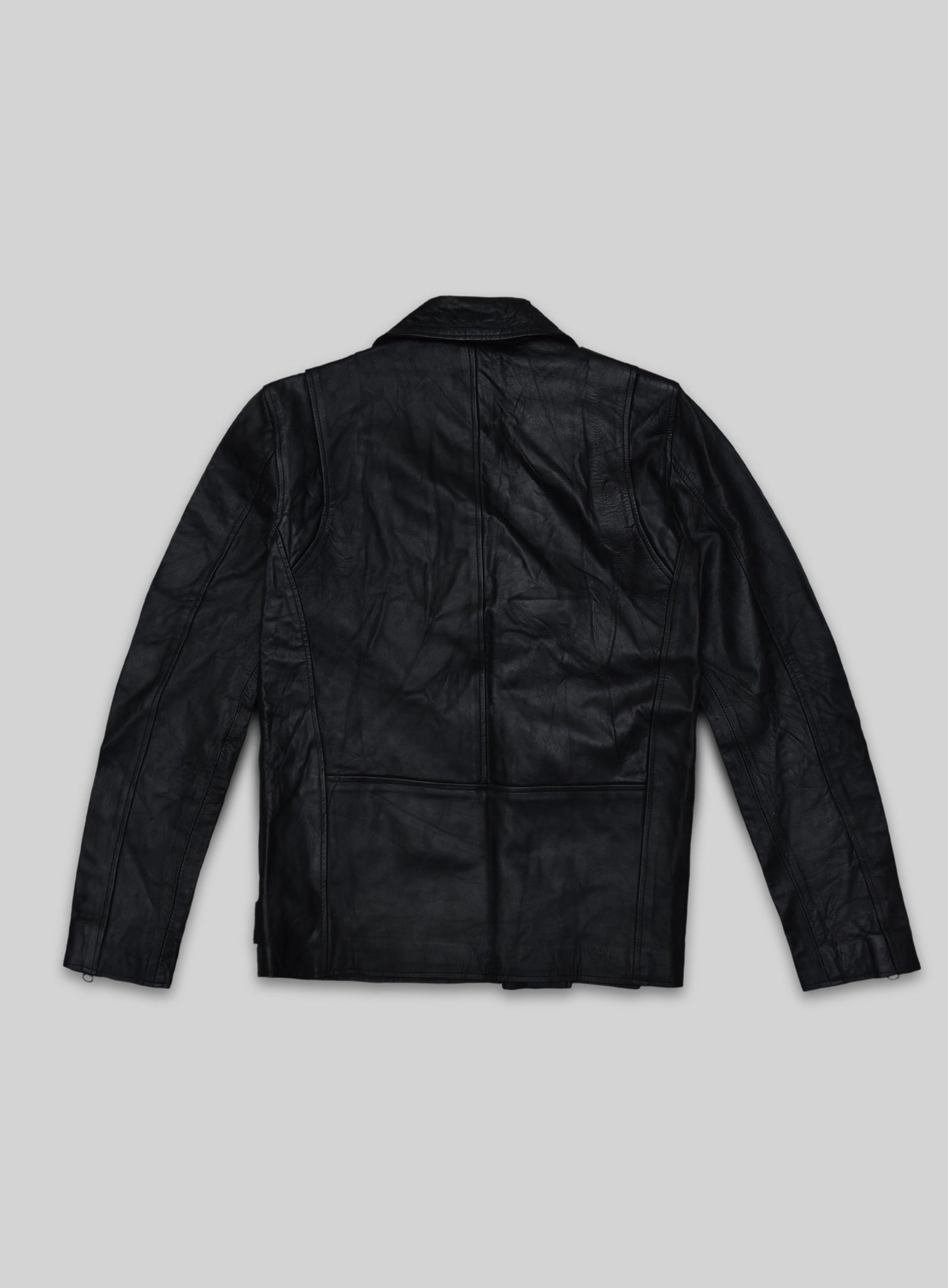 Leather Jacket #812 -S