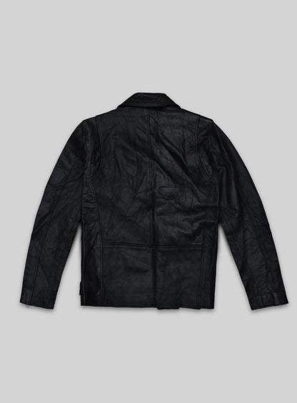 Leather Jacket #812 -S