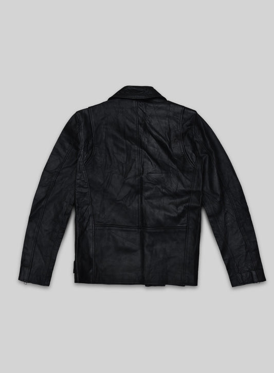 Leather Jacket #812 -S
