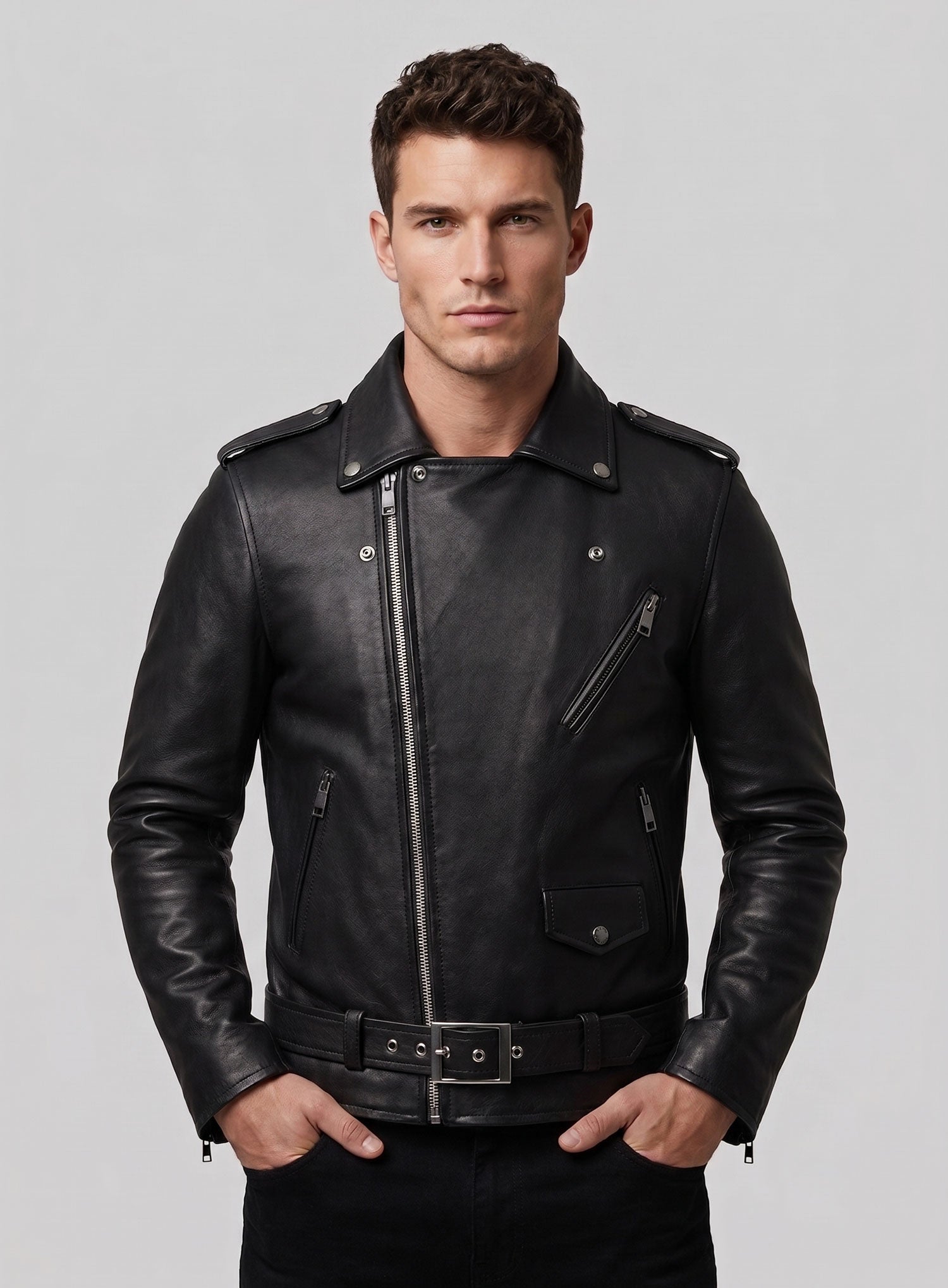 Leather Jacket #812 – LeatherCult