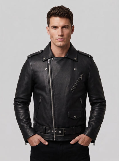Leather Jacket #812