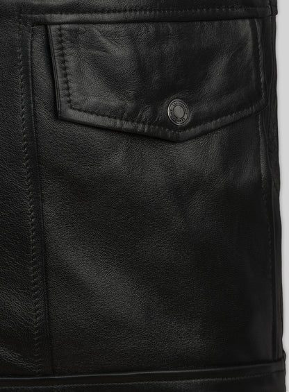 Leather Jacket #835