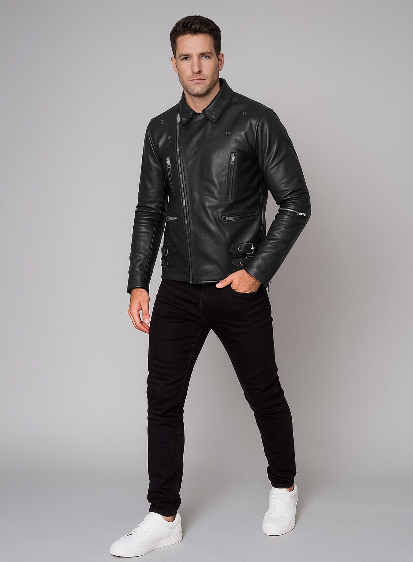 Leather Jacket #903