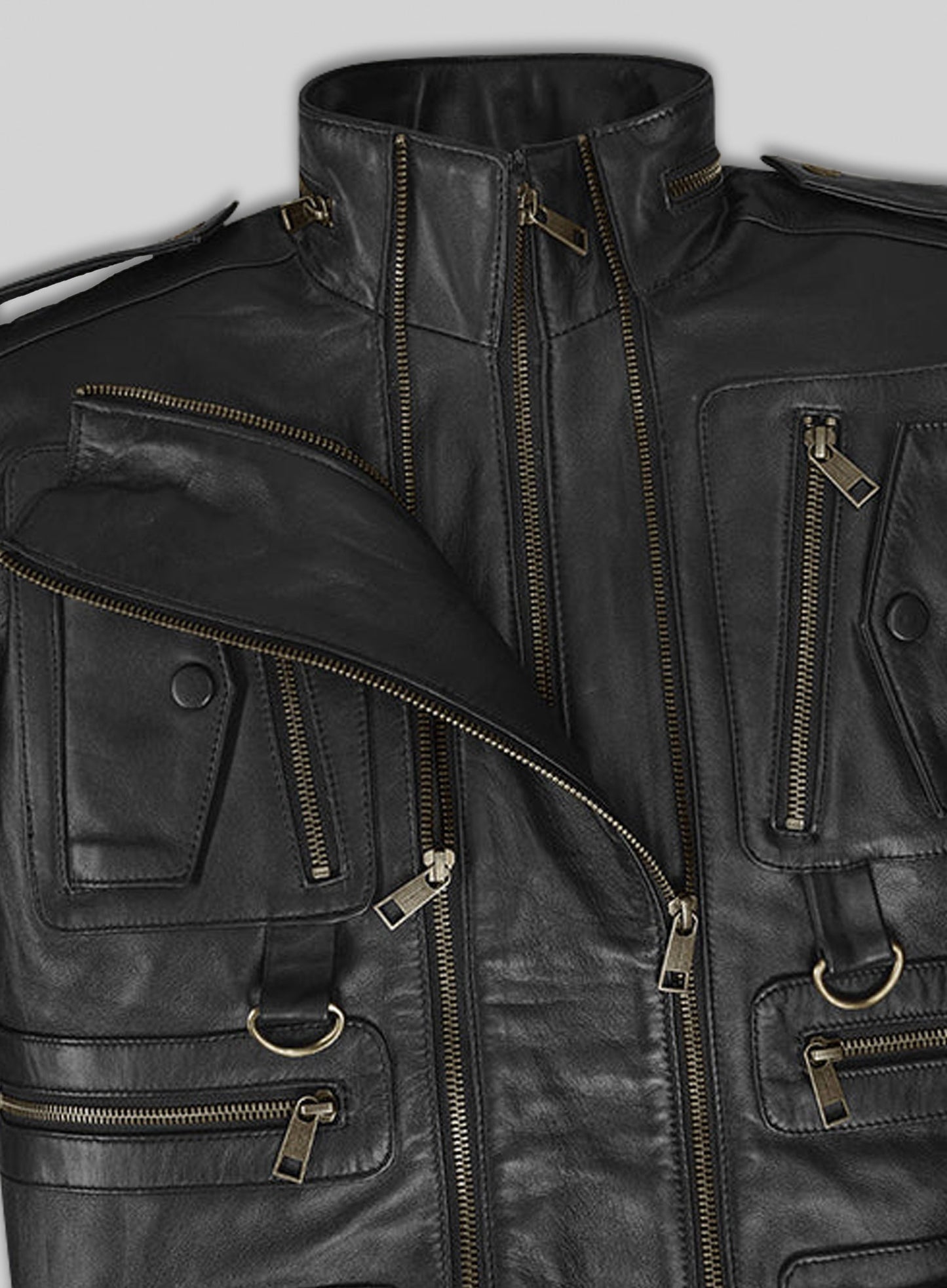 Leather Jacket # 641