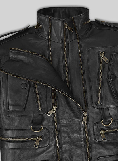 Leather Jacket # 641