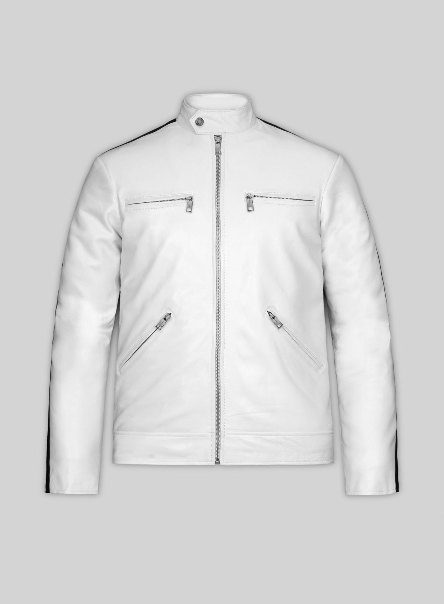 Leather Jacket Sportsman Stripe