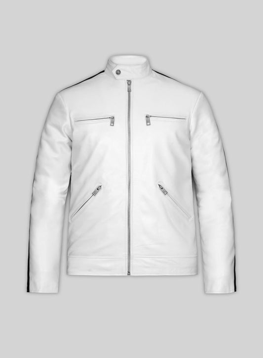 Leather Jacket Sportsman Stripe