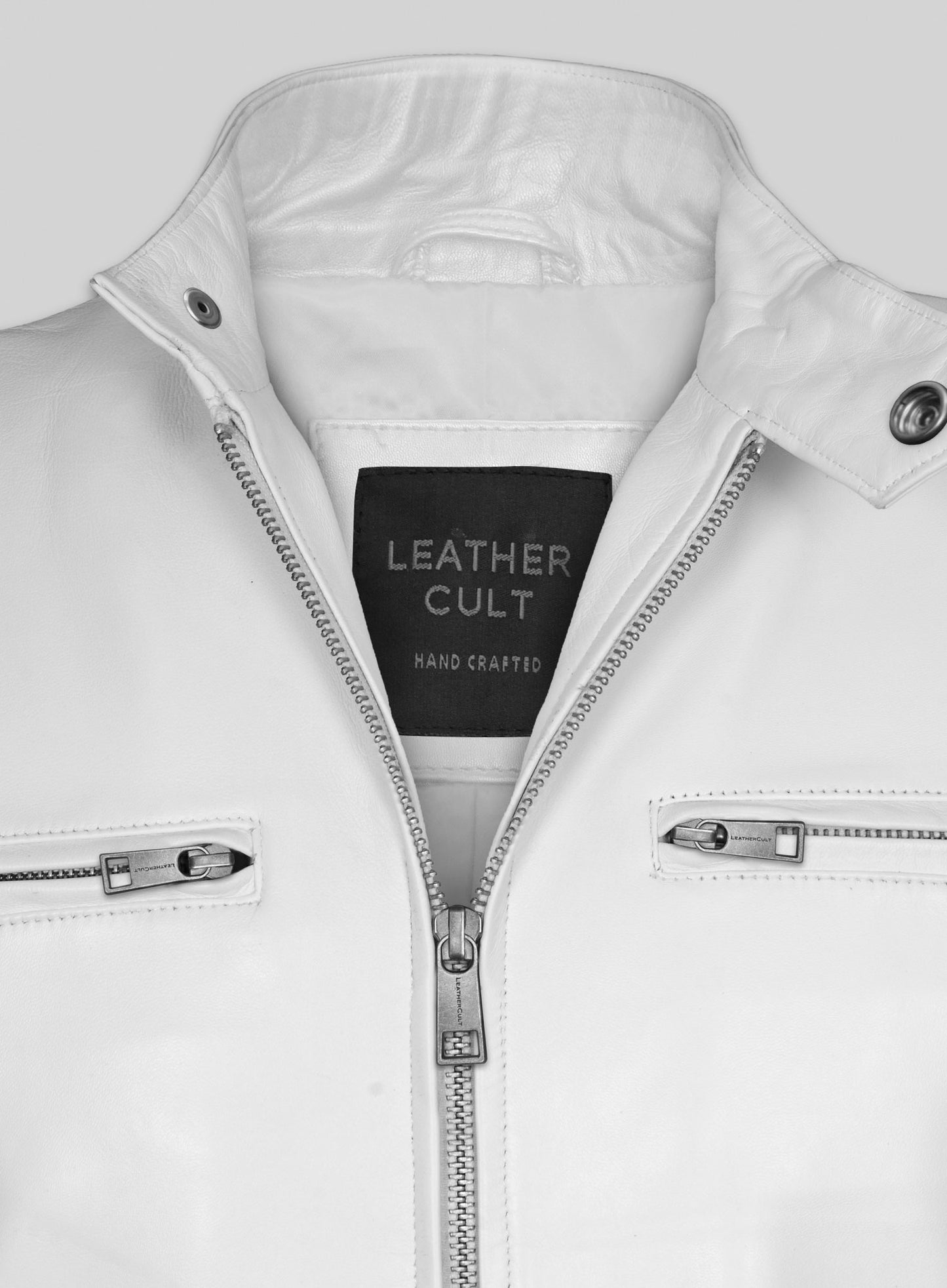 Leather Jacket Sportsman Stripe